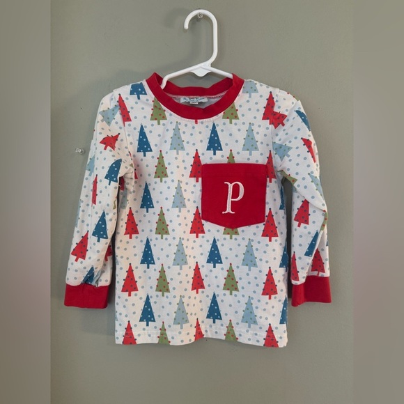 Busy Bees Festive Tree Print Shirt 4T - Picture 5 of 5